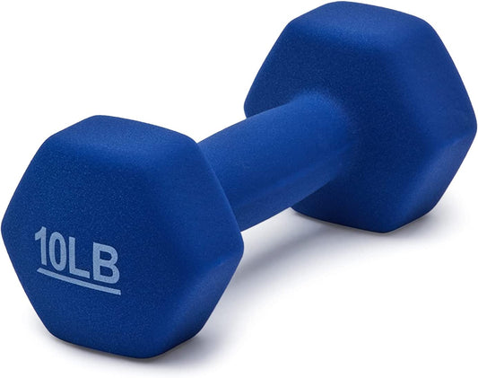 Neoprene Dumbbell Hand Weights for Exercise and Muscle Toning